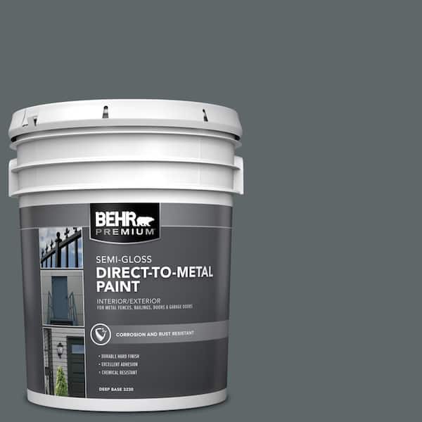 BEHR PREMIUM 5 gal. #PPU25-20 Le Luxe Semi-Gloss Direct to Metal Interior/Exterior Paint