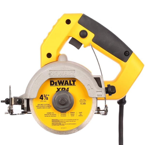 Dewalt 4 3 8 In Wet Dry Hand Held, How To Cut Ceramic Tile With Hand Saw