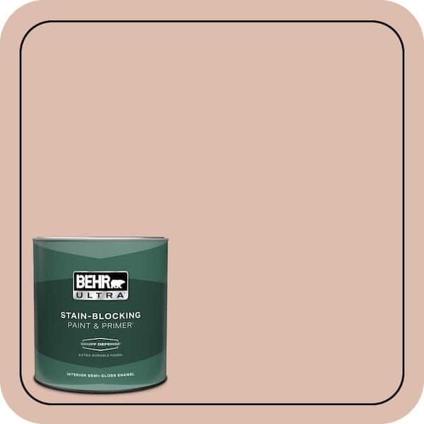 BEHR ULTRA 1 qt. #MQ1-23 One To Remember Extra Durable Semi-Gloss Enamel Interior Paint & Primer
