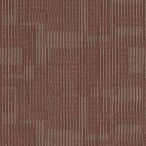Luxury Carpet Tile Red 20 tiles per box 54 sq ft 