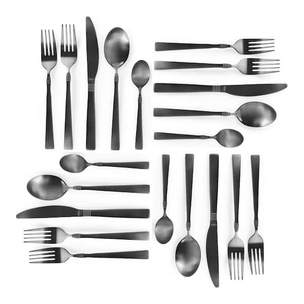 CREATIVECHEF Professional Chef Plating Kit, 10 Piece Culinary Plating Set,  Black, Stainless Steel (10 Piece, Black)