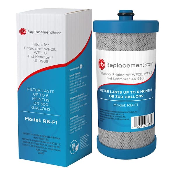 ReplacementBrand WFCB/WF1CB Comparable Refrigerator Water Filter