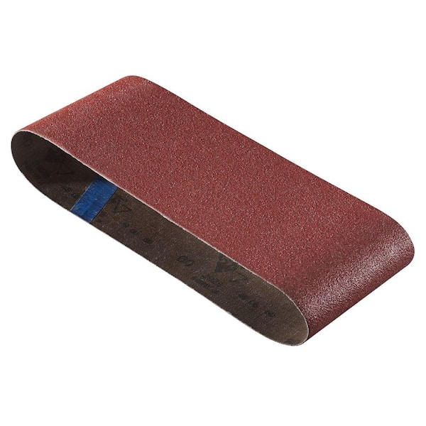 Bosch 4 in. x 24 in. 60-Grit Red Sanding Belt (3-Pack)