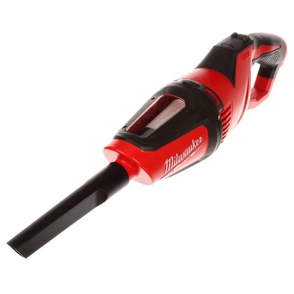 Tool-Only Milwaukee Compact Vacuum 12-Volt Lithium-Ion Cordless Lock-On Switch 