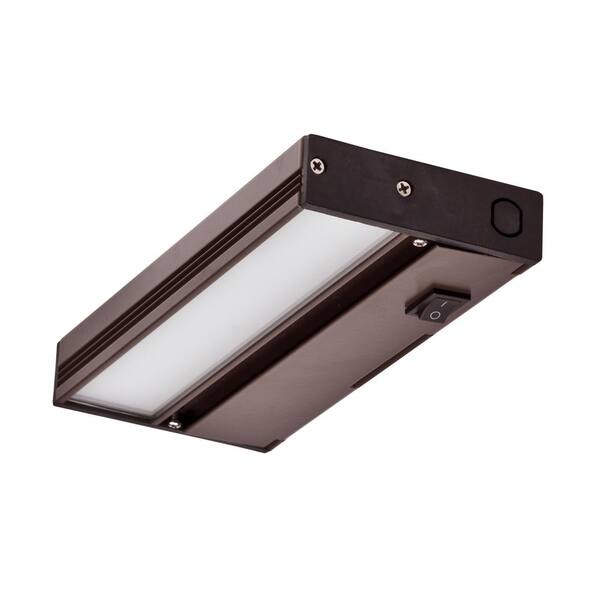 NICOR MAXCOR 8 in. Oil-Rubbed Bronze LED Under Cabinet Lighting Fixture