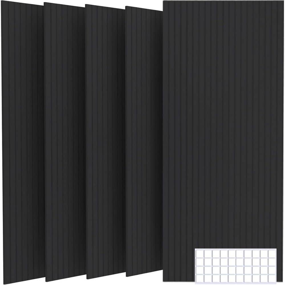 0. 4in T x 2ft W x 4ft L Black Polyester Fiber Sound Absorbing Panel 5-Pack Foam price history on PriceWatchPro