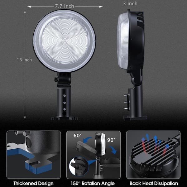 BeamBox 20000 Lumen Black Floodlight Standard Integrated LED Barn