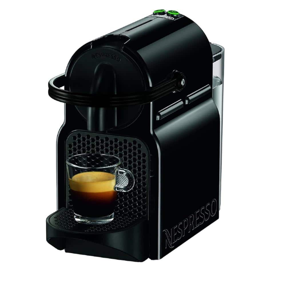 24 oz. 1- Cup Programmable Espresso Machine with 19 Bars of Pressure, Coffee Maker, Black