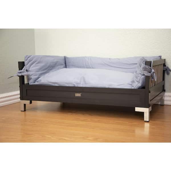 New Age Pet ECOFLEX Manhattan Extra-Large Espresso Raised Dog Bed