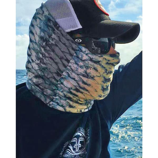 Flying Fisherman Fish Scales SunBandit Multi-Functional Headwear SB1673 -  The Home Depot