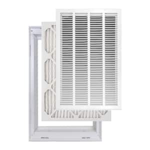 20 in. x 25 in. High Return Air Filter Grille with MERV 11 Filter Pre-Installed