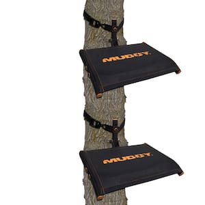 Ultra Tree Seat Hang On Climbing Treestand with Ratchet Straps (2-Pack)