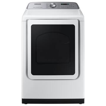 7.4 cu. ft. vented Gas Dryer with Steam Sanitize+ in White
