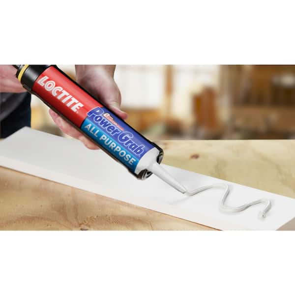 Loctite Power Grab Heavy Duty Instant Grab 9 oz. Latex Construction  Adhesive White Cartridge (each) 2032666 - The Home Depot