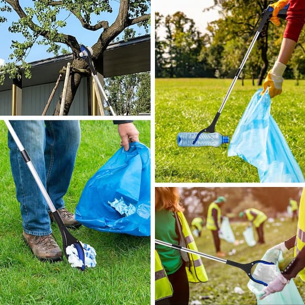 Misopily 34 in. Foldable Grabber Reacher Tool 2-Pack with 90