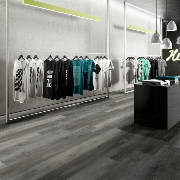 MSI Vulkon Nero 2 cm. x 24 in. x 24 in. Matte Porcelain Paver Tile (8 sq. ft./Case)