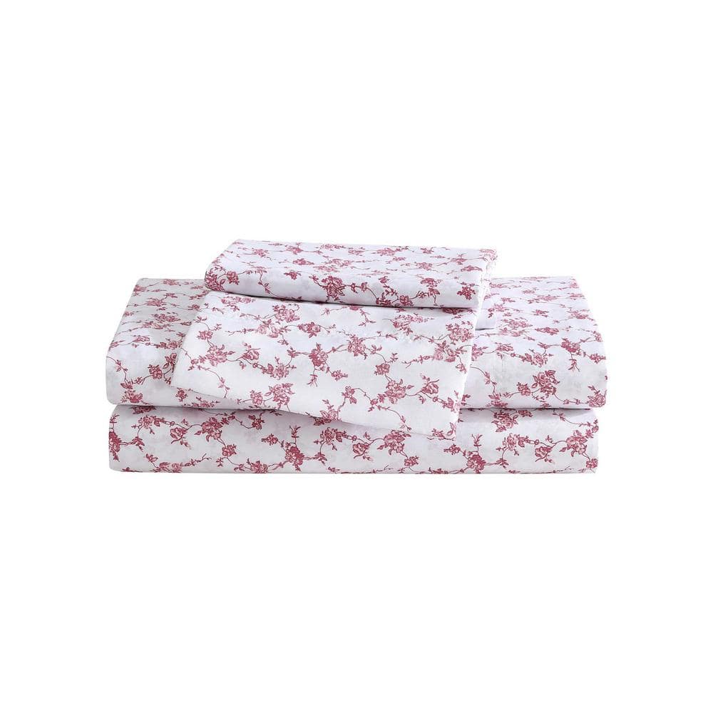 New Betsey Johnson Floral store KING Sheet Set + Bonus Sleep Mask