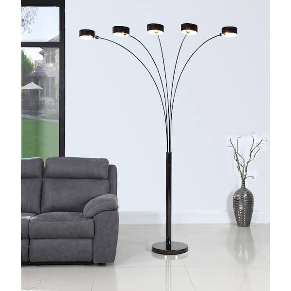 Artiva Micah Plus Modern Led 88 In 5, Micah Arched Floor Lamp