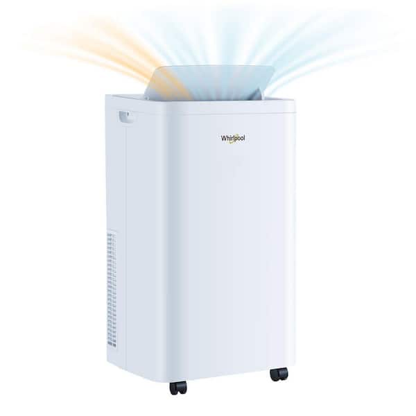10,000 BTU (DOE) Portable Air Conditioner Cools up to 700 sq. ft with Supplemental Heating and Dehumidifier