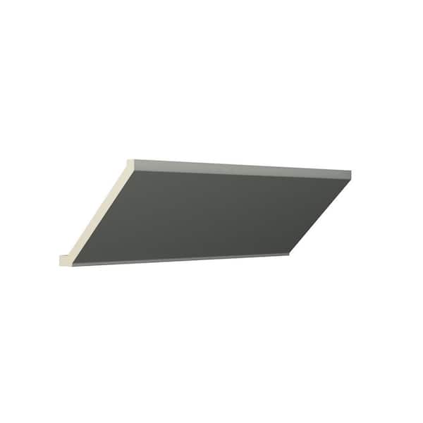Ekena Millwork Colette 4.375 in. D x 5.875 in. W x 96 in. L Polyurethane Crown Moulding
