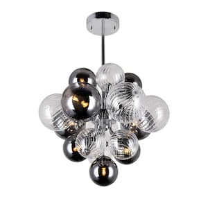 Pallocino 8 Light Chandelier With Chrome Finish