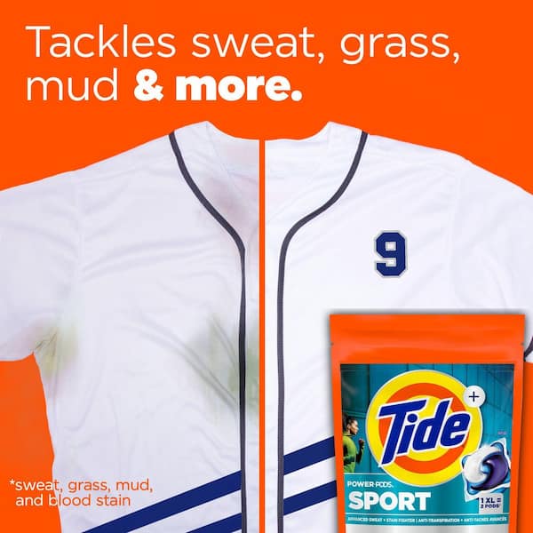 Febreze Odor Eliminator Sport Active Fresh Scent Laundry Detergent Pods, 18-Count