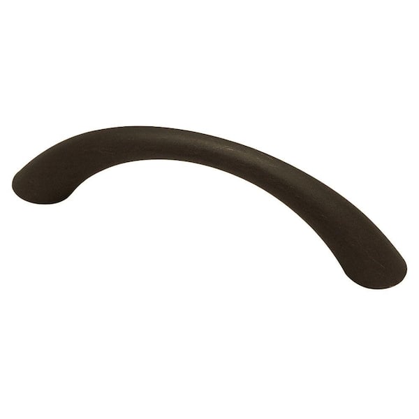 Liberty Tapered Bow 2-1/2 in. (64mm) Center-to-Center Distressed Oil Rubbed Bronze Drawer Pull