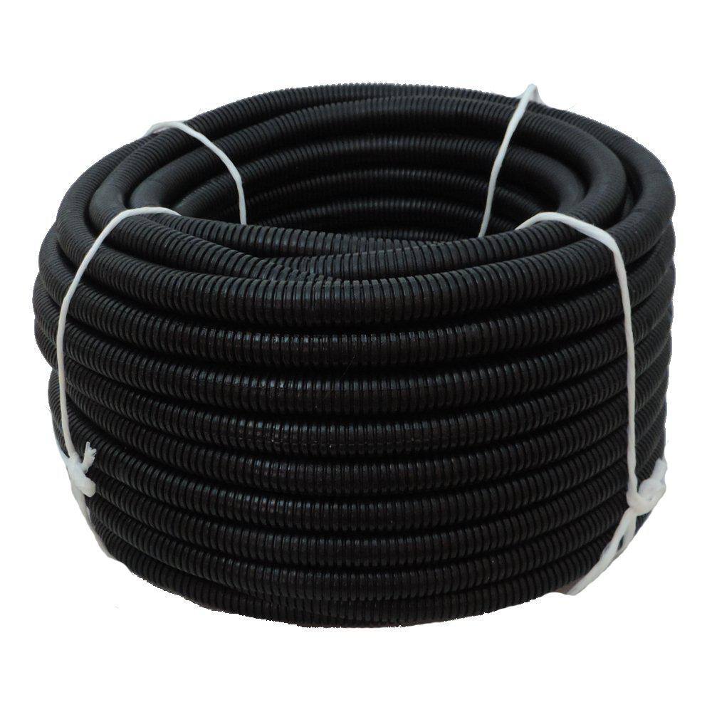 1 in. Dia. x 100 ft. Black Flexible Corrugated Polyethylene Non Split Tubing and Convoluted Wire Loom price history on PriceWatchPro