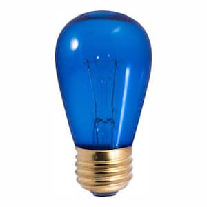 11-Watt Equivalent PS56 with Medium Screw Base E26 in Warm Gold Dimmable 2200K Incandescent Light Bulb 25-Pack