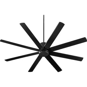 Proxima 72 in. Indoor Black Ceiling Fan with Wall Control