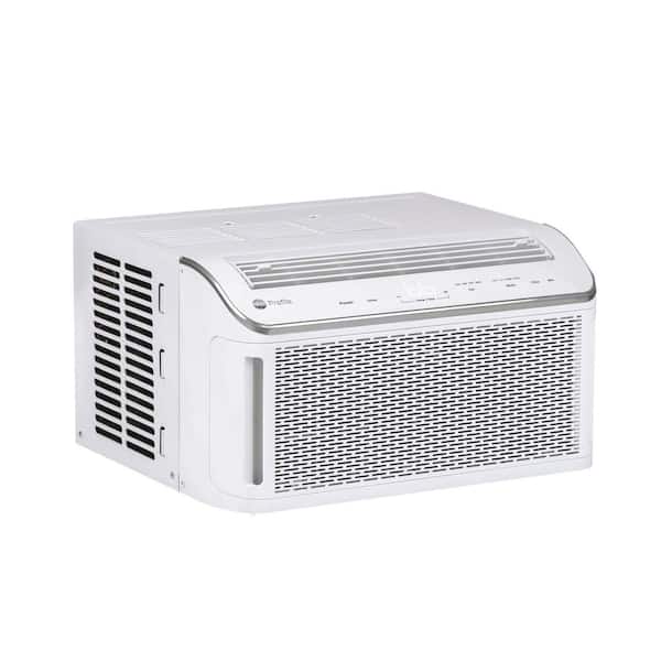GE Profile 8,100 BTU 115V Window Air Conditioner Cools 350 sq. ft. with SMART technology, Wi-Fi and Remote in White