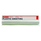 12 ft. x 100 ft. Clear 3 mil Plastic Sheeting