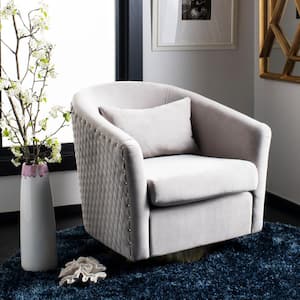 Clara Pale Taupe Accent Chair