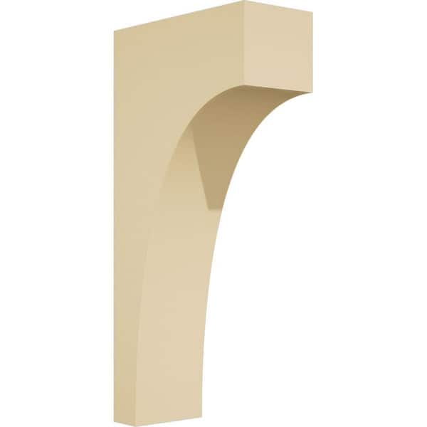 Ekena Millwork Standard Stockport 3 in. W x 14 in. H x 7 in. D Signature Urethane Polyurethane Corbel