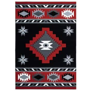 Bristol Caliente Red 2 ft. 7 in. x 7 ft. 4 in. Area Rug