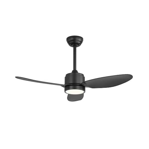 MLiAN 42 in. (3. 5ft) 3 ABS Blades Indoor and Outdoor Ceiling Fan
