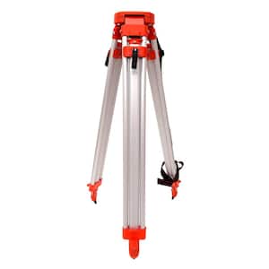 Compact Aluminum Construction Laser Level Tripod with Extendable Height and Quick Clamp Lock