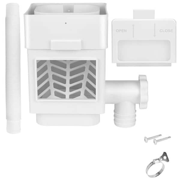 DOITOOL Bucket Collector Rainwater Drain Strainers Universal Gutter For