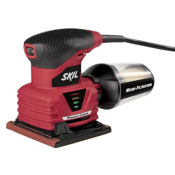 Skil Factory Reconditioned Corded Electric 1/4 in. Sheet Sander with Paper Punch and Built-In Vacuum Adapter