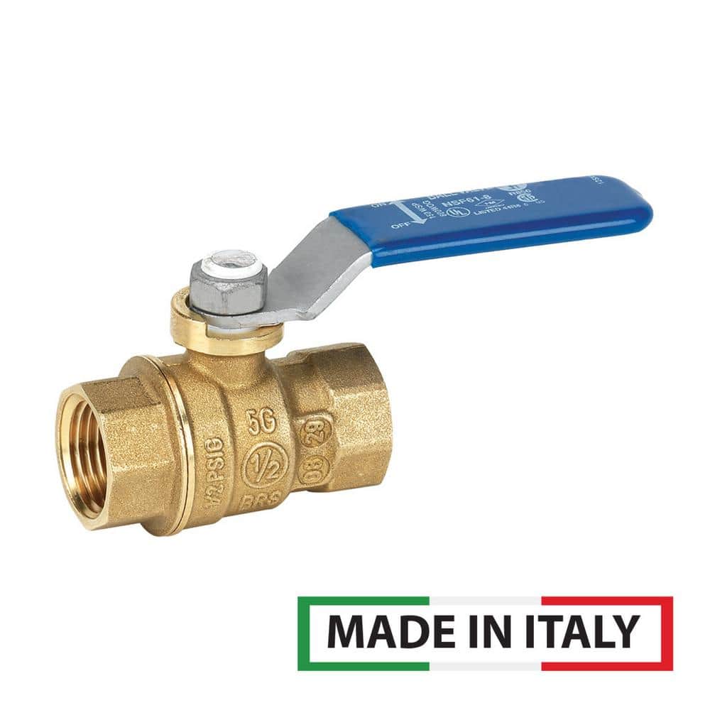 1-1/4 in. FIP x 1-1/4 in. FIP Full Port Lead Free Brass Ball Valve price history on PriceWatchPro