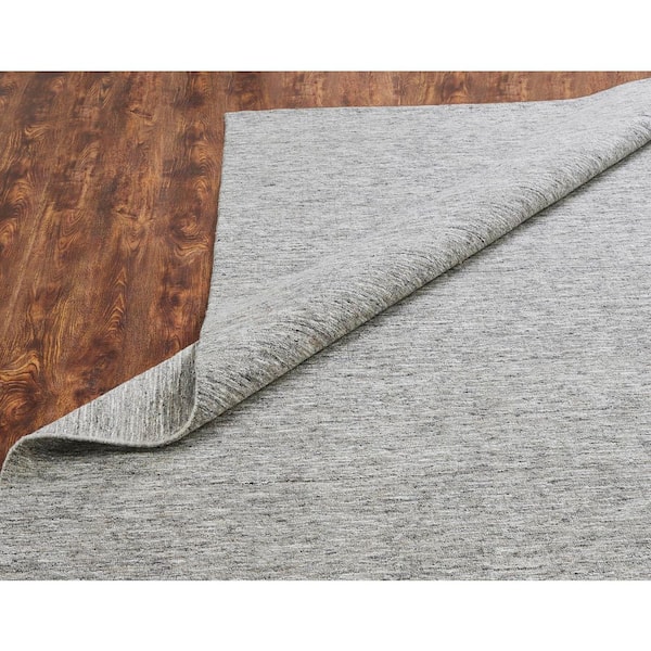 Lennox 2 ft. x 3 ft. Grey Granite Abstract Washable Area Rug
