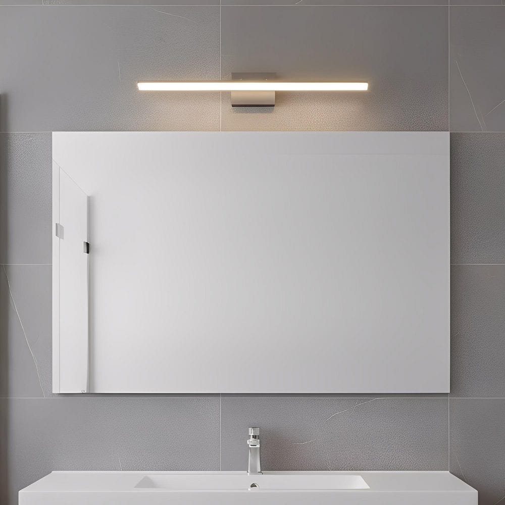 18 in. 1-Light 12W Black Modern Integrated LED Vanity Light Bar, Wall Sconce for Bathroom Mirror, Makeup & Dressing Area price history on PriceWatchPro