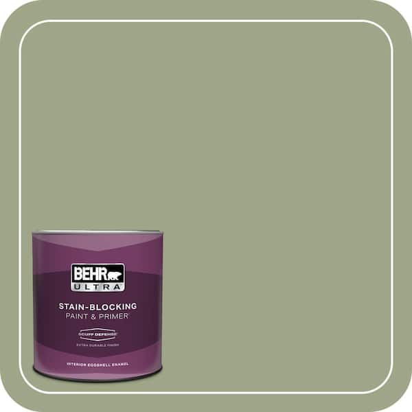 BEHR ULTRA 1 qt. #PPU11-07 Clary Sage Extra Durable Eggshell Enamel Interior Paint & Primer