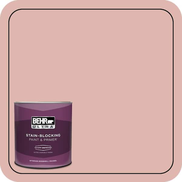 BEHR ULTRA 1 qt. #S160-2 Pink Quartz Extra Durable Eggshell Enamel Interior Paint & Primer