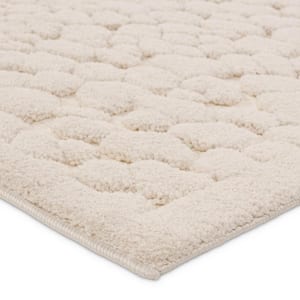 Verin Cream 4 ft. X 6 ft. Abstract Area Rug