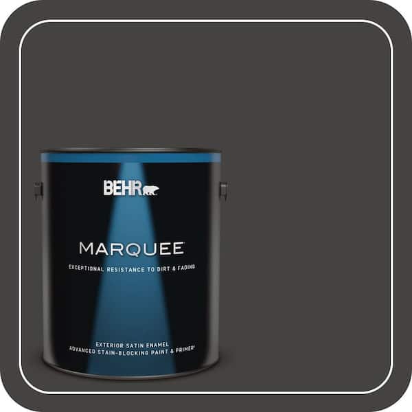 BEHR MARQUEE 1 gal. #ECC-27-3 Evening Canyon Satin Enamel Exterior Paint & Primer