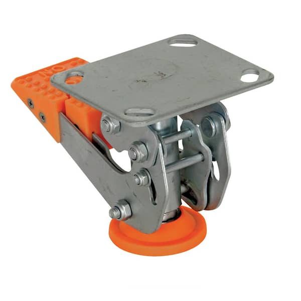 Vestil Steel/Poly 4-5/8 in. to 5-3/4 in. Floor Lock