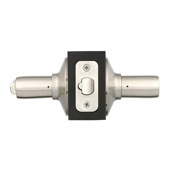 Schlage Accent Satin Nickel Classic Keyed Entry Door Handle F51 V