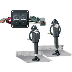 HRepair Trim Tab Switch Replacement - Double Rocker For Lenco 10222-211D Systems