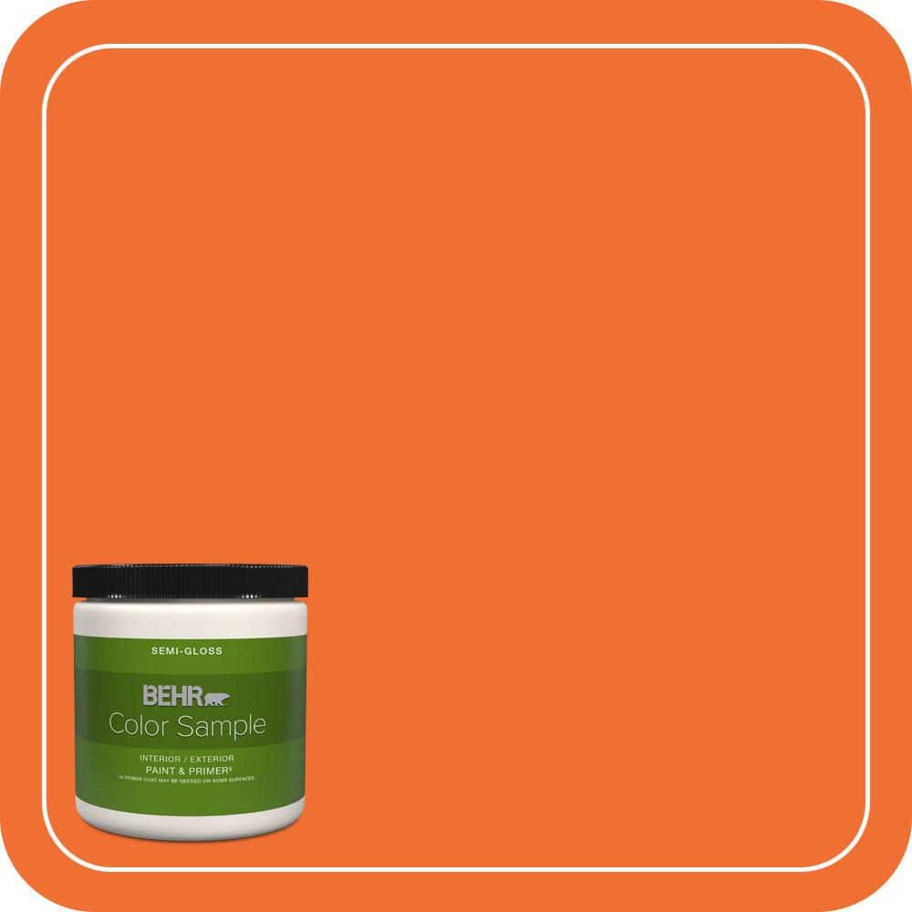 8 oz. #S-G-240 Dragon Fire Semi-Gloss Interior/Exterior Paint & Primer Color Sample price history on PriceWatchPro